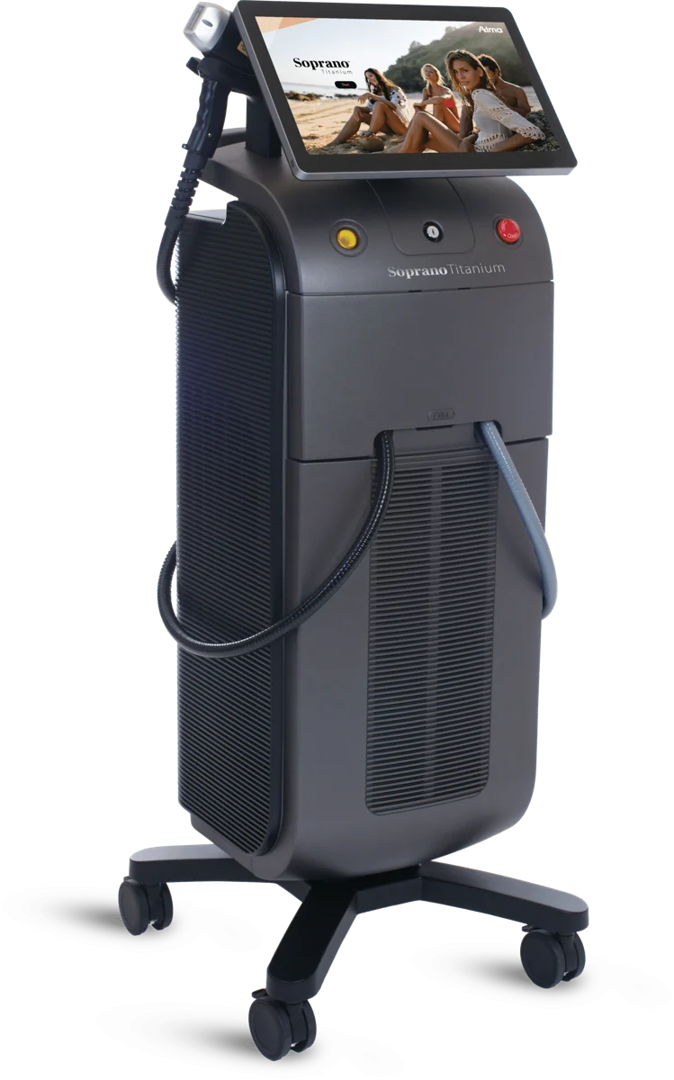 Laser Soprano Titanium d'Alma Lasers utilisé dans les centres CMPL et LoftSkin